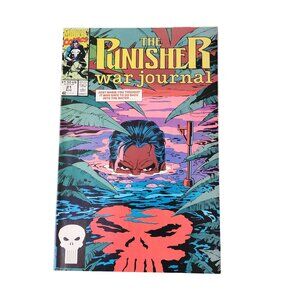 Marvel The Punisher War Journal #21 1988 Comic Book Collector Bagged Boarded
